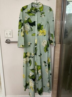Zara ZW Floral Midi Dress
